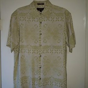 Tasso Elba Hawaiian shirt size small